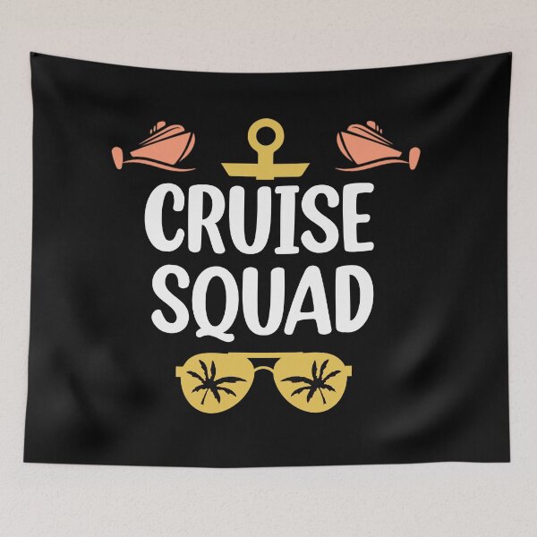Item preview, Cruise Squad 2024 Friends Cool Cruise Vacation  designed and sold by Rami Khalifah.