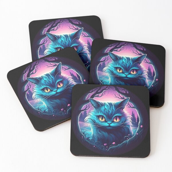 Item preview, Cheshire Cat Alice in Wonderland Magic forest designed and sold by AngelinaBezm.