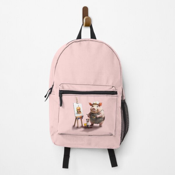 Item preview, Porky Artist: Burger Bliss Edition designed and sold by NickTaroDesign.