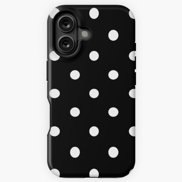 Item preview, Chic Elegance: Black and White Polka Dot Seamless Phone Case designed and sold by Nara8.