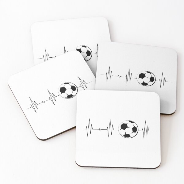 Item preview, Heartbeat symbol football club team ball graphic logo team designed and sold by AndreMi.