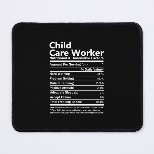 Item preview, Child Care Worker - Nutritional And Undeniable Factors designed and sold by analisanta.