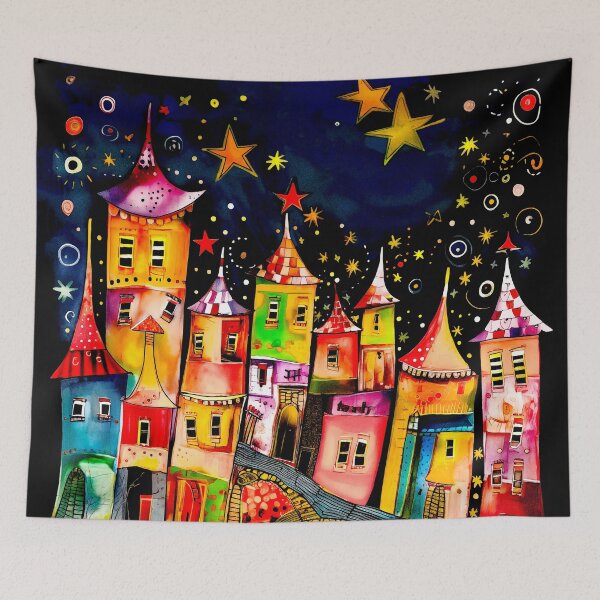 Item preview, "Whimsical City # 58” designed and sold by Whimsical-Fun.
