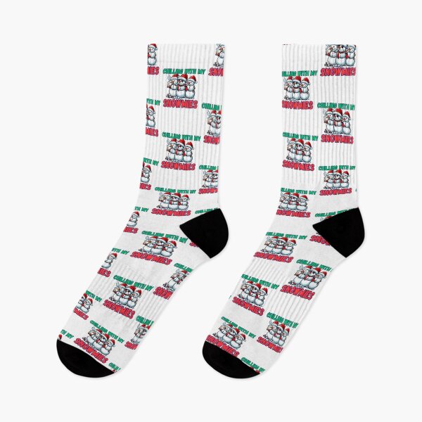 Item preview, Chillin' with my Snowmies - Christmas Snowman Vibe designed and sold by GalaxyGraffiti.