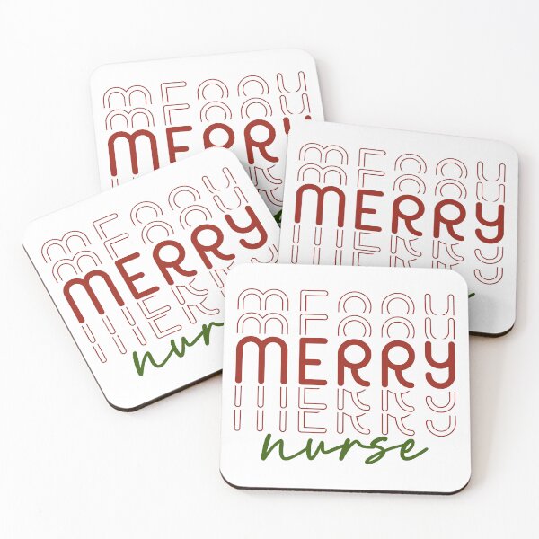 Item preview, Merry Nurse - Holiday Healthcare Heroes designed and sold by EsteticaVerus.