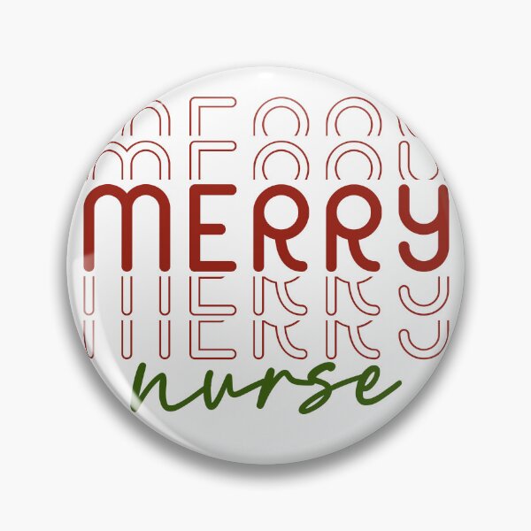 Item preview, Merry Nurse - Holiday Healthcare Heroes designed and sold by EsteticaVerus.