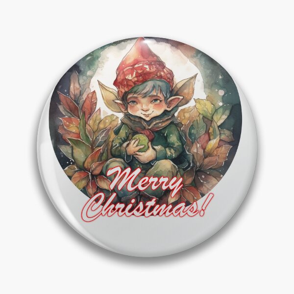 Item preview, A watercolor illustration Christmas cute elf 3 designed and sold by Mickeymouse2023.