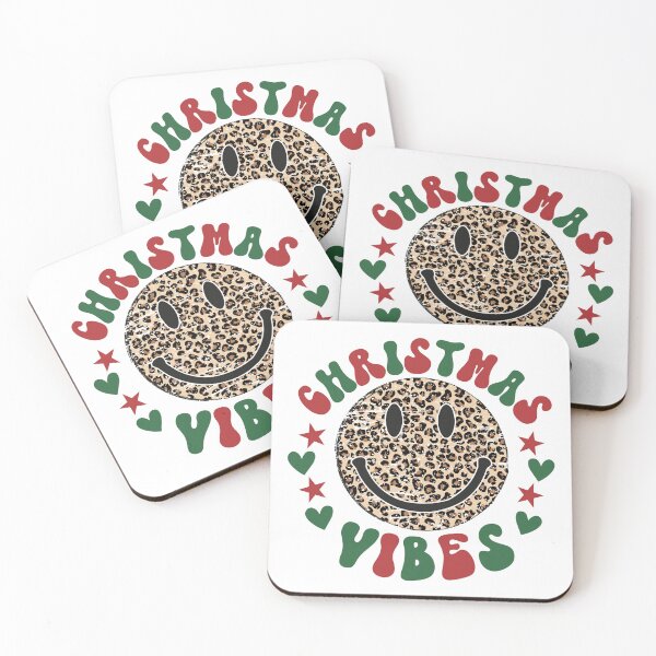 Item preview, Christmas Vibes, Leopard Print Smiley Face designed and sold by EsteticaVerus.