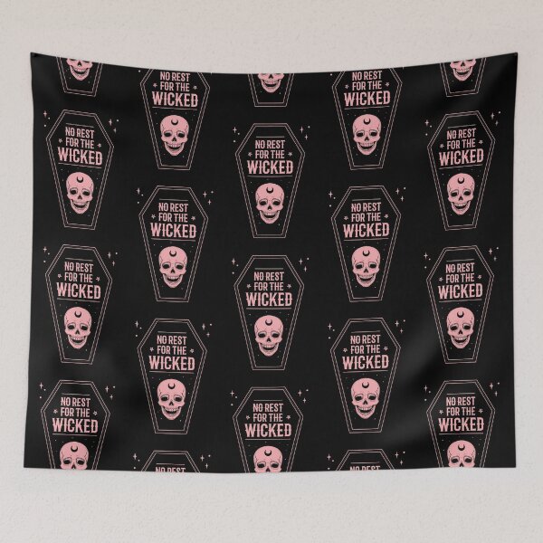 Item preview, No Rest for the Wicked 02 // Gothic Skull Coffin  designed and sold by Wendy-Stephens.