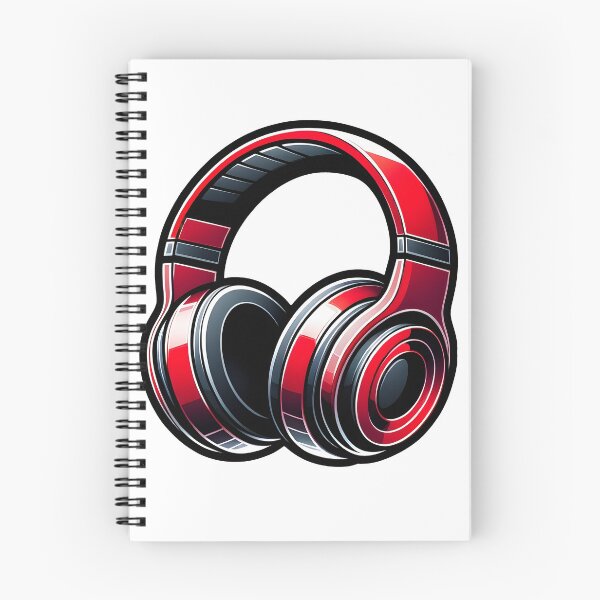Item preview, Red Wireless Headphones designed and sold by Truck Stop One.