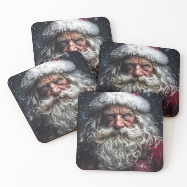 Item preview, Surreal Judging Santa Claus Christmas 08 designed and sold by MadeByRobots.