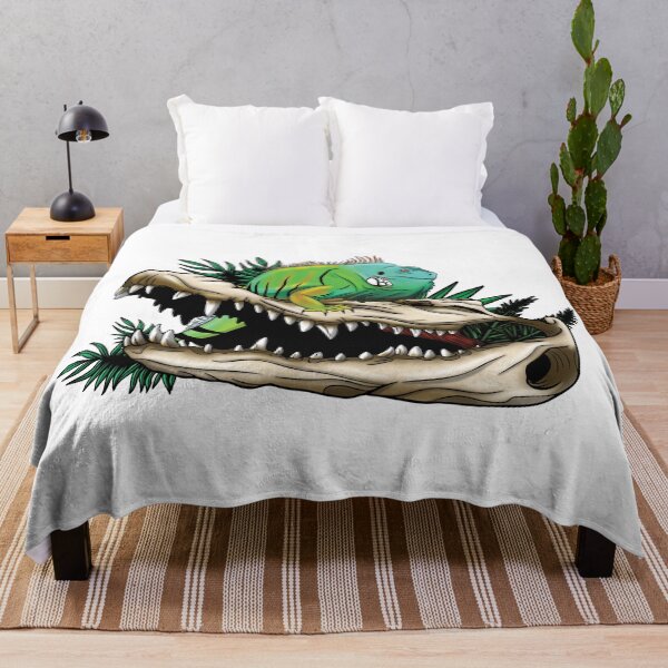 Item preview, Tropical Iguana and Alligator Skull designed and sold by HauntedHerps.