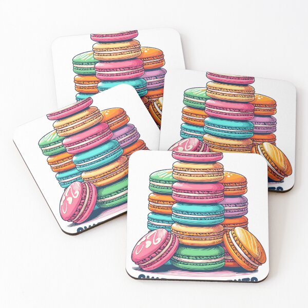 Item preview, Stack of colorful macarons designed and sold by LongIslandDesgn.