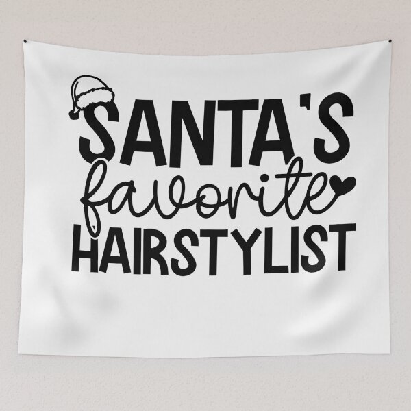 Item preview, Santa's Favorite Hairstylist - Festive Salon Cheer designed and sold by EsteticaVerus.