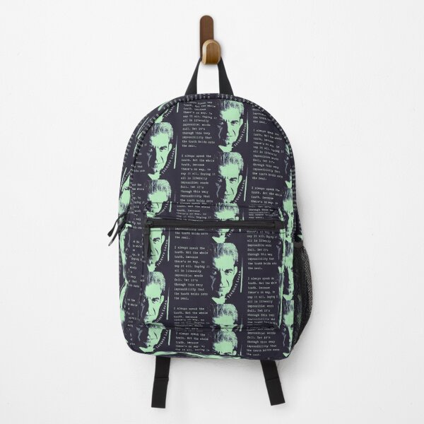 Item preview, Jacques Lacan portrait and quote: I always speak the truth. Not the whole truth, because there's no way, to say it all. designed and sold by artbleed.
