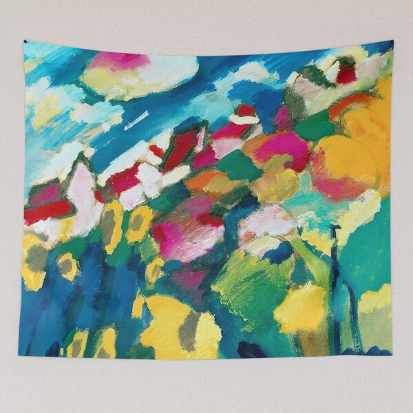 Artikelvorschau, HD. Murnau – Der Garten II, von Wassily Kandinsky entworfen und verkauft von MINDTHECHERRY.