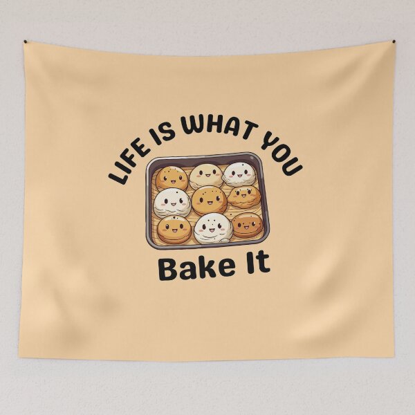Item preview, Life Is What You Bake It designed and sold by dooddles.