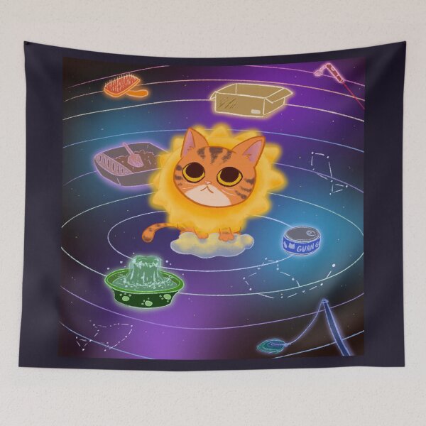 Item preview, Cats: Centre of the Universe designed and sold by gingerbreadc.