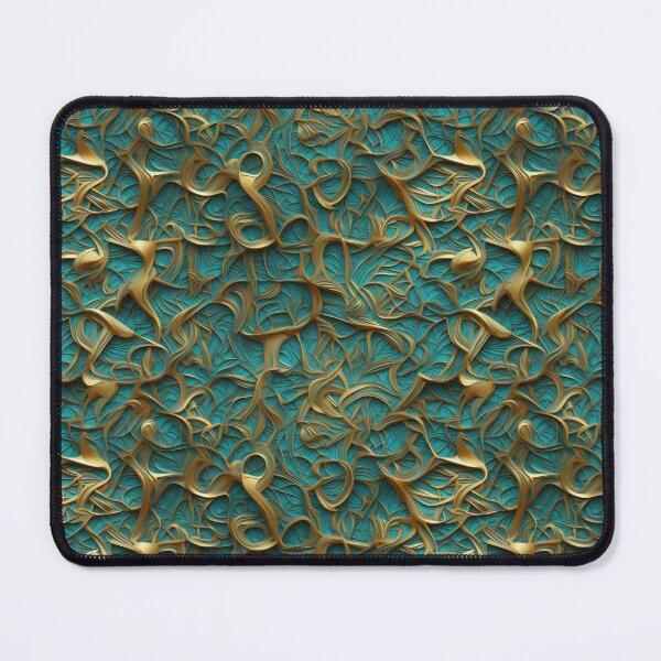 Item preview, Kaleidoscope of Metallic Ornaments pattern designed and sold by VISIONARTIST.