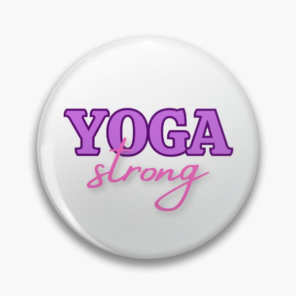 Item preview, Yoga Strong - A Meditation and Mindfulness Design designed and sold by Mindful-Designs.