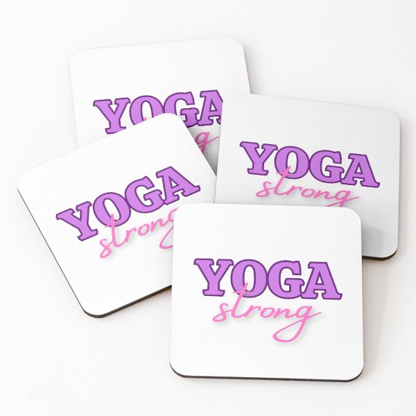 Item preview, Yoga Strong - A Meditation and Mindfulness Design designed and sold by Mindful-Designs.