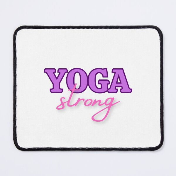 Item preview, Yoga Strong - A Meditation and Mindfulness Design designed and sold by Mindful-Designs.
