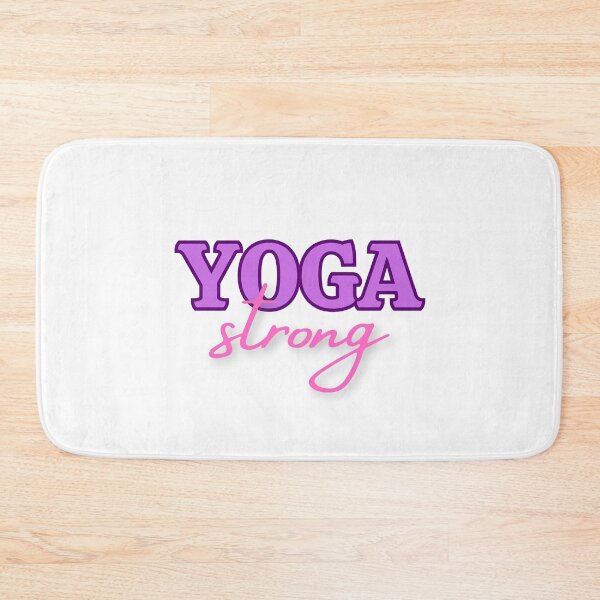 Item preview, Yoga Strong - A Meditation and Mindfulness Design designed and sold by Mindful-Designs.
