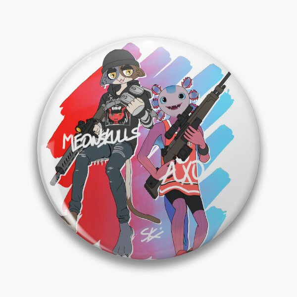 Artikelvorschau, : Meow Skulls x Axo Splash Art entworfen und verkauft von ThirstyThirst.
