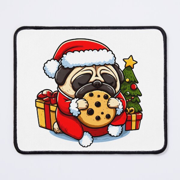 Item preview, Zen Pug Bliss: Christmas Cookie Meditation designed and sold by EpicPaws.