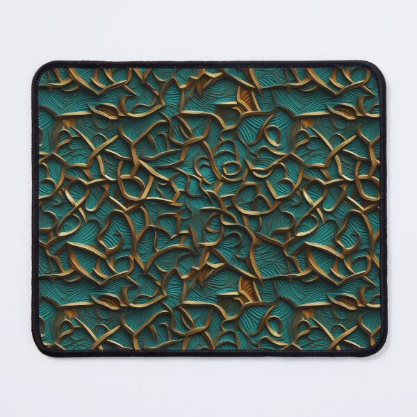 Item preview, Kaleidoscope of Metallic Ornaments pattern designed and sold by VISIONARTIST.