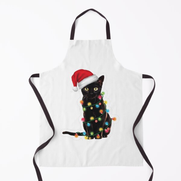 Item preview, Cat, lights, Christmas designed and sold by Rami Khalifah.
