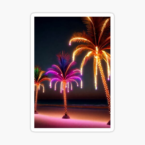 Item preview, Christmas Palm lights designed and sold by MatrixTattoo.