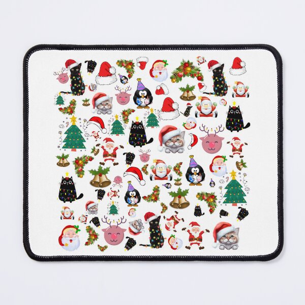 Item preview, Cat, lights, Christmas designed and sold by Rami Khalifah.