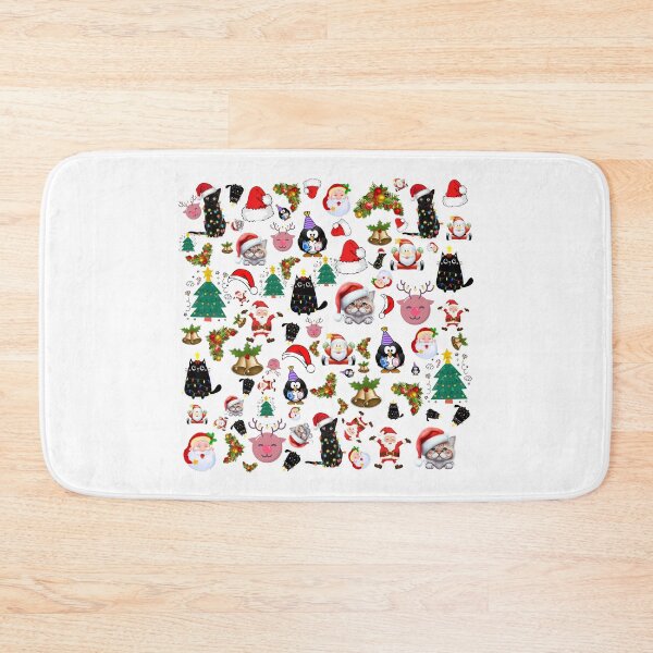 Item preview, Cat, lights, Christmas designed and sold by Rami Khalifah.