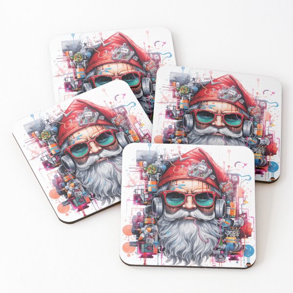 Item preview, Santa Claus & Cyberpunk designed and sold by marrychou.