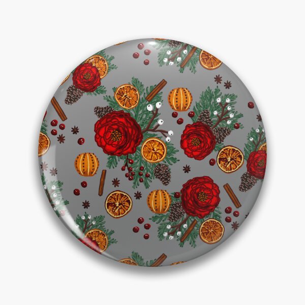 Item preview, Winter floral citrus and spice designed and sold by Quick Brown Fox Canada.