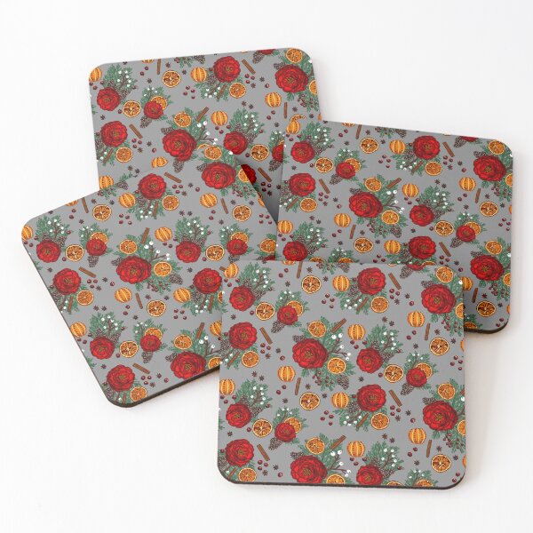 Item preview, Winter floral citrus and spice designed and sold by Quick Brown Fox Canada.