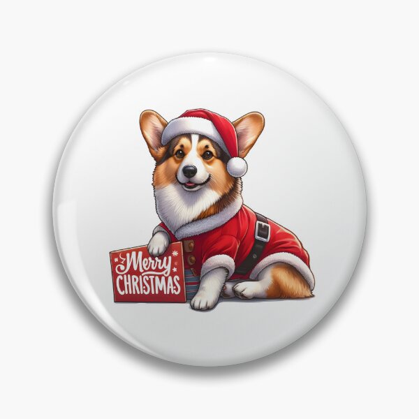 Item preview, Corgi Cheer: Realistic Holiday Elegance designed and sold by EpicPaws.