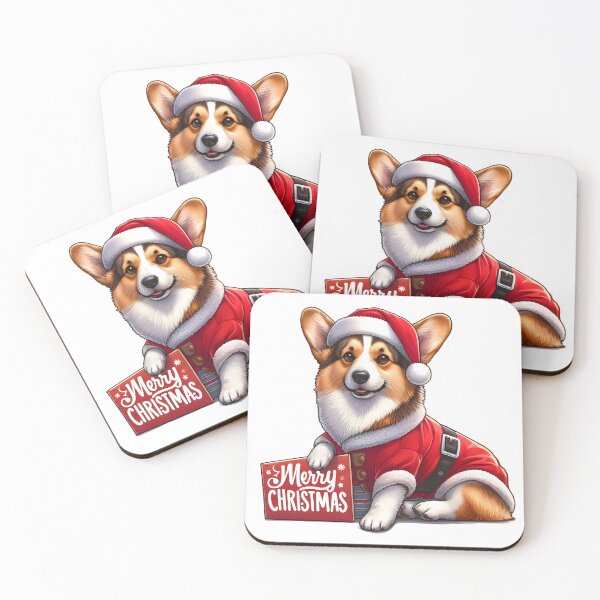 Item preview, Corgi Cheer: Realistic Holiday Elegance designed and sold by EpicPaws.