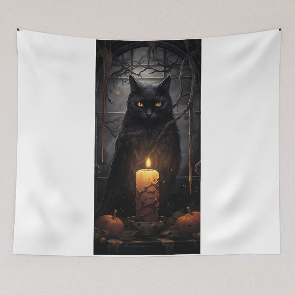 Item preview, A Chimera Cat Ravens lit by a candle designed and sold by Marie Colençon.