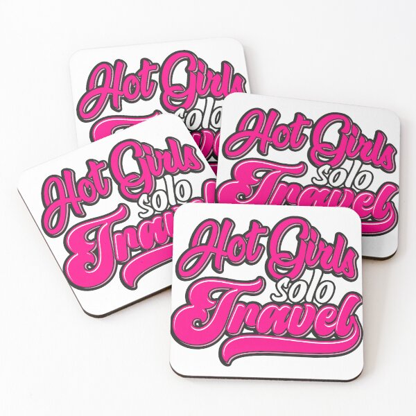 Item preview, Hot Girls Solo Travel designed and sold by latitudelabel.