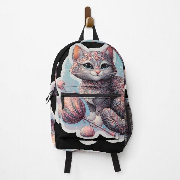Artikelvorschau, Straßenkatze aus Pappmaché entworfen und verkauft von AI-Only Creations.