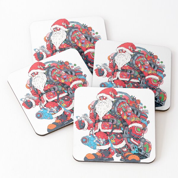 Item preview, Santa Claus & Cyberpunk 3 designed and sold by marrychou.