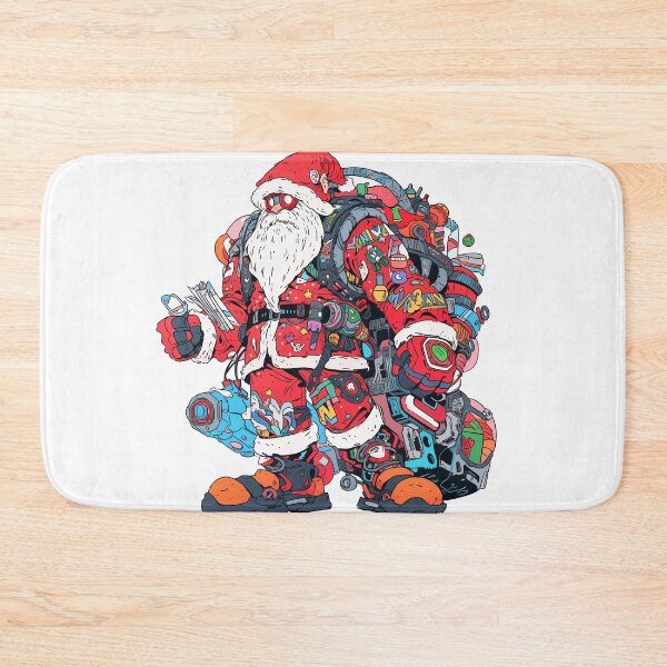 Item preview, Santa Claus & Cyberpunk 3 designed and sold by marrychou.