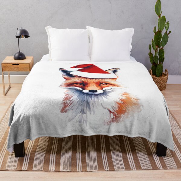 Item preview, Santa Fox, funny, gifts, merry, time, red, designed and sold by Ewelina Niemiec.