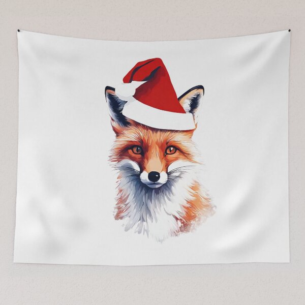 Item preview, Santa Fox, funny, gifts, merry, time, red,  designed and sold by Ewelina  Niemiec.