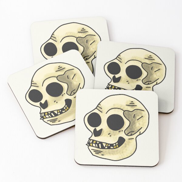 Item preview, The Skull of a Spider Monkey Comic Cartoon Art designed and sold by Michael Stewart.