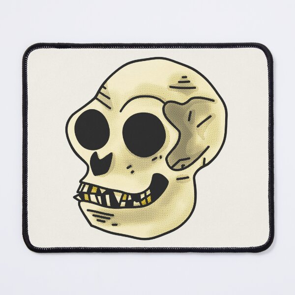 Item preview, The Skull of a Spider Monkey Comic Cartoon Art designed and sold by Michael Stewart.