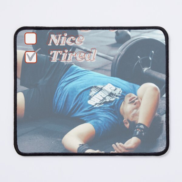 Item preview, Naughty, Nice, Tired - Xmas Puns designed and sold by ReelRide Creations.