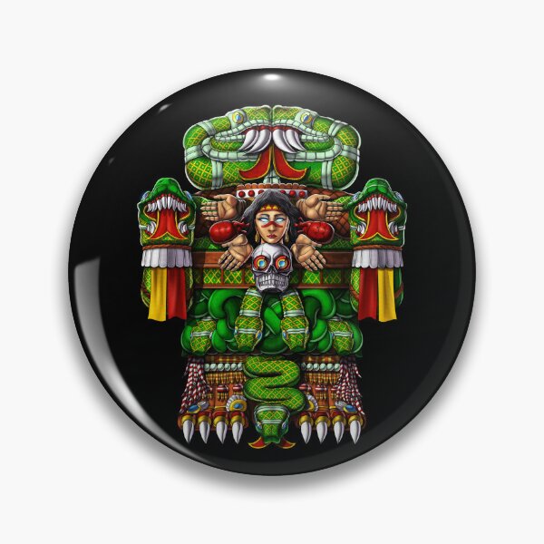 Item preview, Aztec Goddess Coatlicue designed and sold by underheaven.
